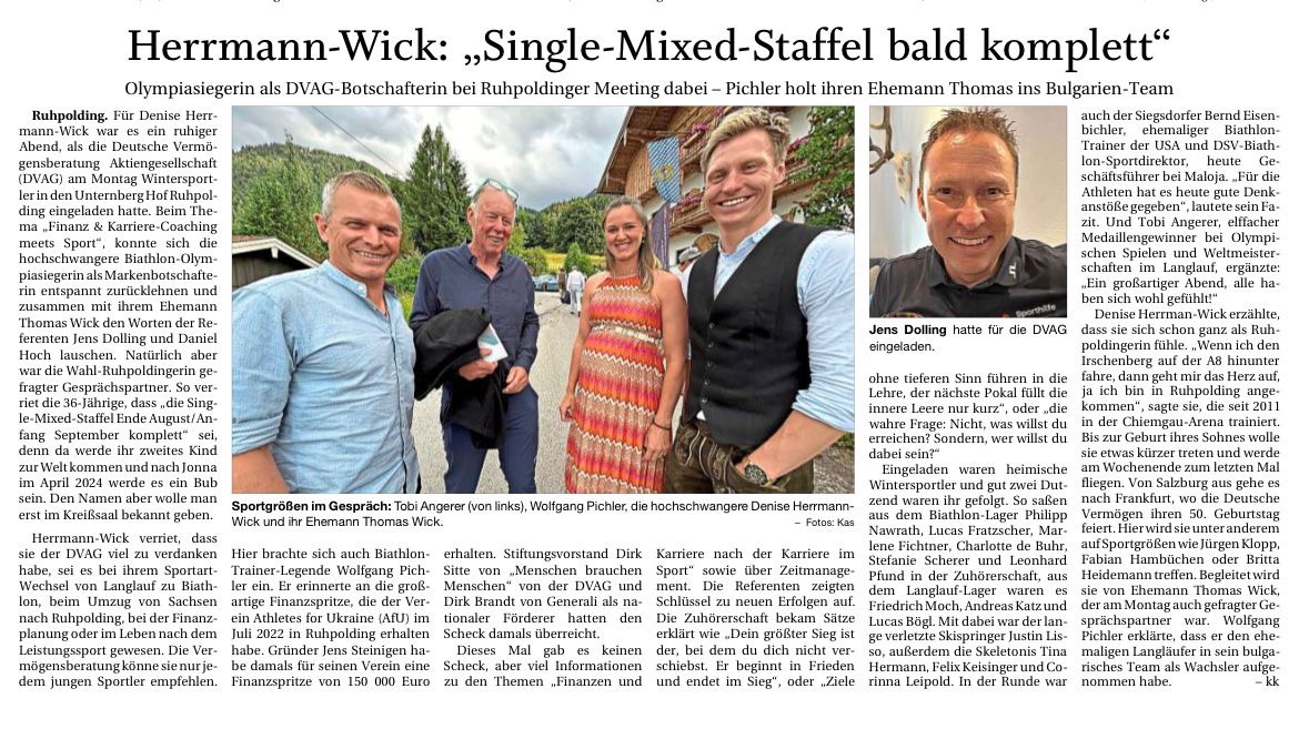Presseartikel - Finanz & KarriereCoaching 23.06.2025